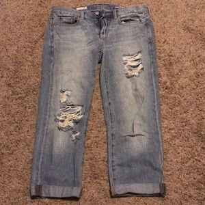 Gap sexy boyfriend jean size 26